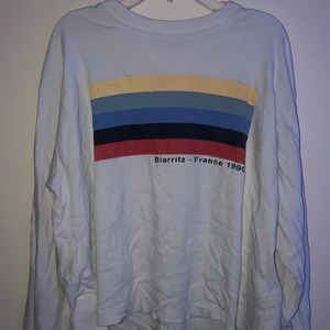 brandy melville france long sleeve top